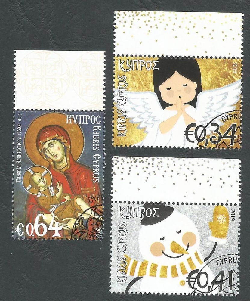 Cyprus Stamps SG 1470-72 2019 Christmas - CTO USED (L128)