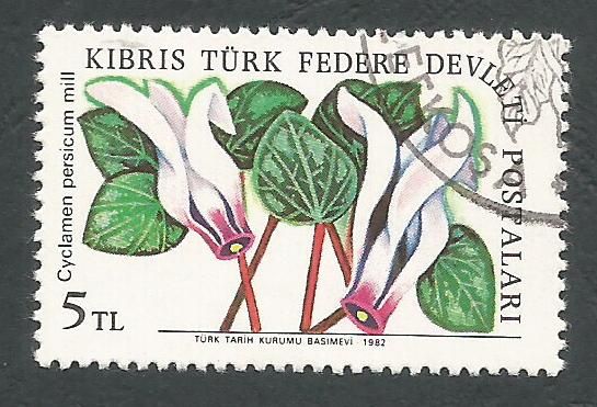 North Cyprus Stamps SG 110 1981 5TL - USED (L070)
