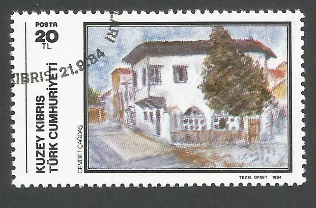 North Cyprus Stamps SG 157 1984 20TL - CTO USED