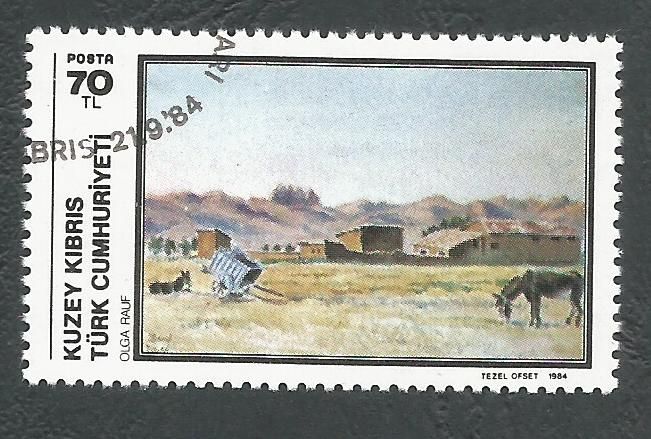 North Cyprus Stamps SG 158 1984 70tl - CTO USED (L104)