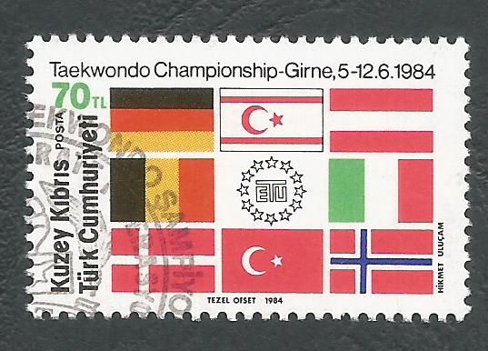 North Cyprus stamps SG 162 1984 70TL - CTO USED