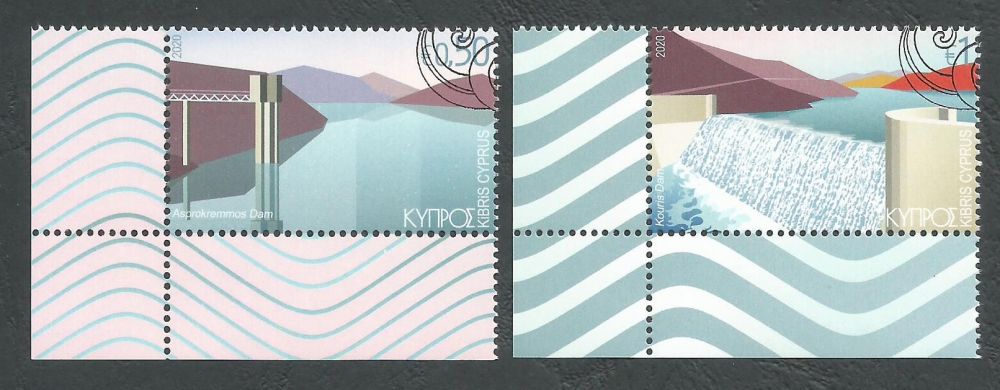Cyprus Stamps SG 2020 (b) Water reservoirs - CTO USED (L134)