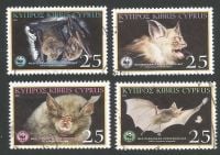 Cyprus Stamps SG 1053-56 2003 Mediterranean Horseshoe Bat - USED