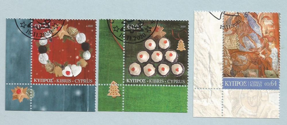 Cyprus Stamps SG 2020 (j) Christmas - CTO USED (L386)