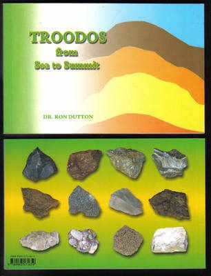 Troodos From Sea to Summit - front &amp; back book cover images