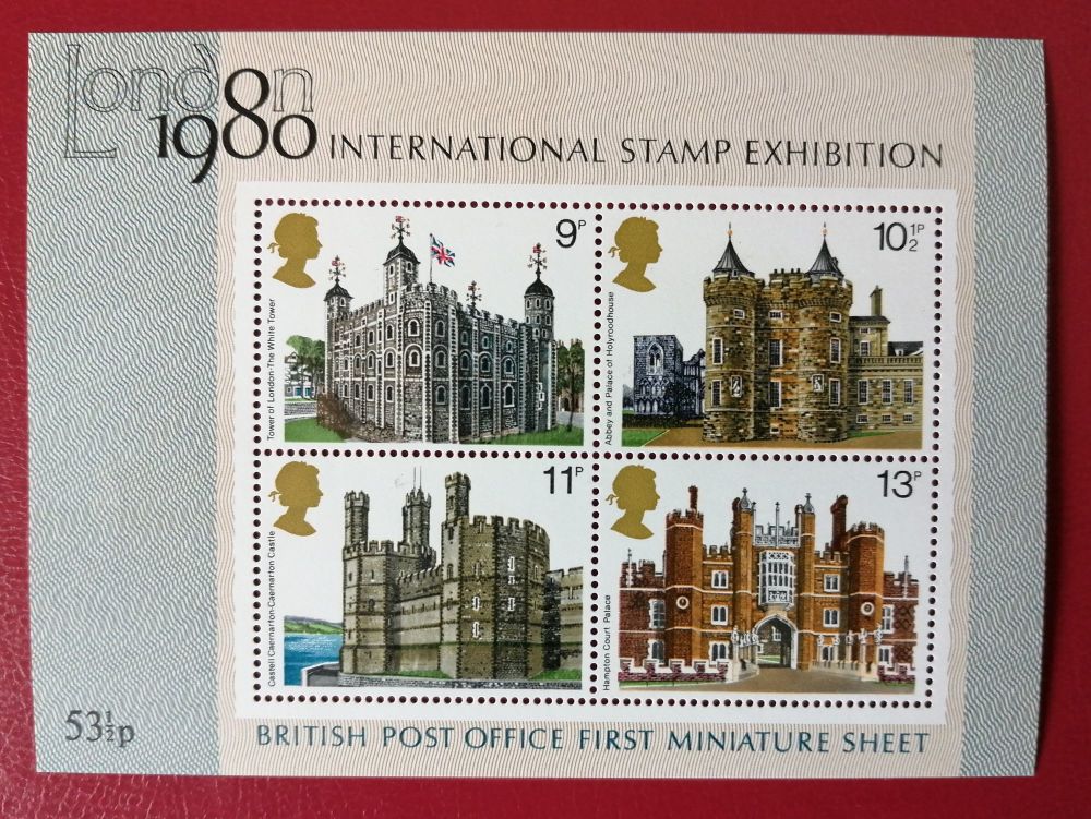 British Stamps 1978 SG 1058 MS  London Stamp Exibition - MINT (P329)