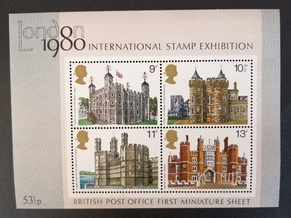 British Stamps 1980 1058 MS  International Stamp Exhibition - MINT (P352)