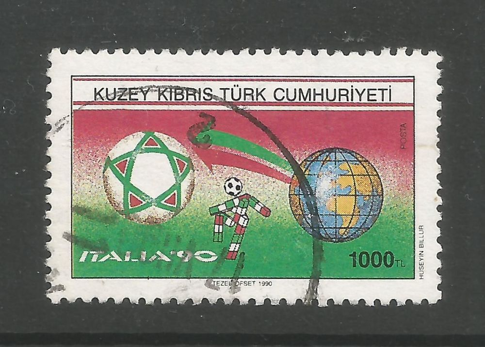 North Cyprus Stamps SG 283 1990 1000 TL