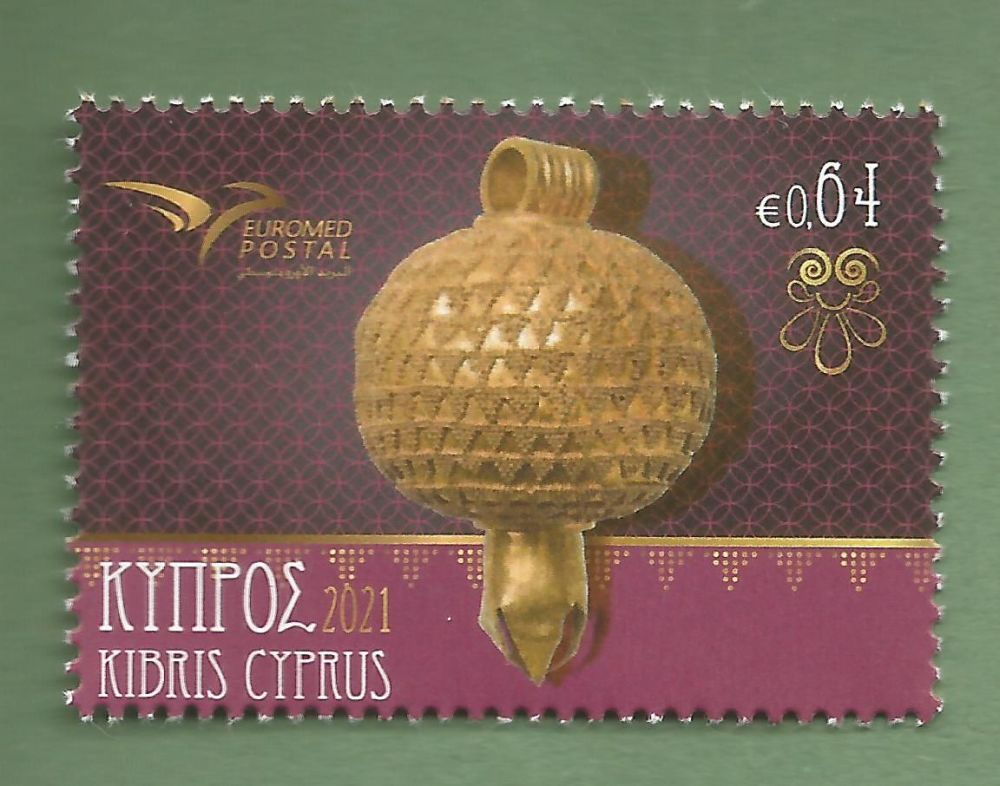 Cyprus Stamps SG 2021 (g) Euromed Handicraft Jewelry in the Mediterranean -