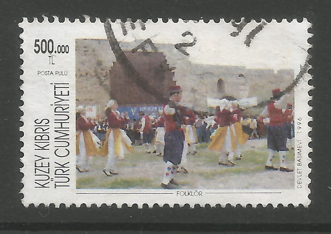 North Cyprus Stamps SG 425 1996 500,000 TL - USED (L722)