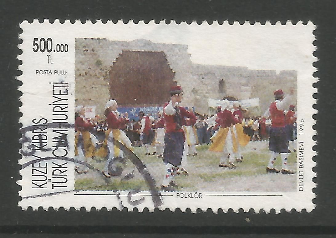 North Cyprus Stamps SG 425 1996 500,000 TL - USED (L723)