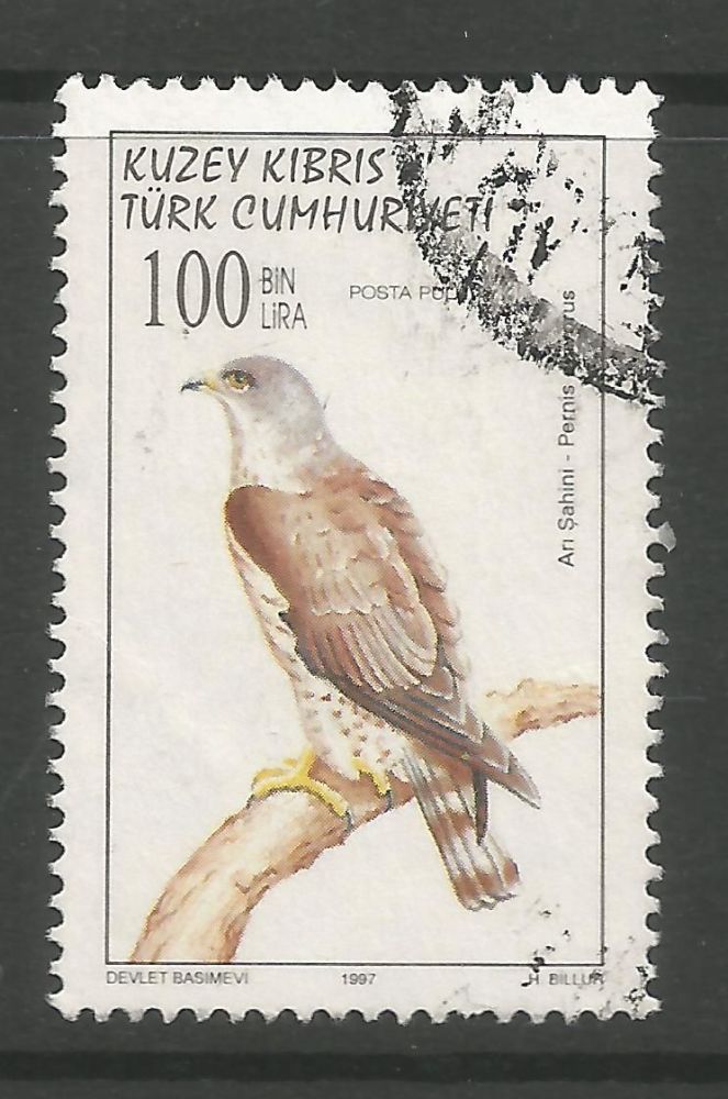 North Cyprus Stamps SG 450 1997 100,000 TL - USED (L730)