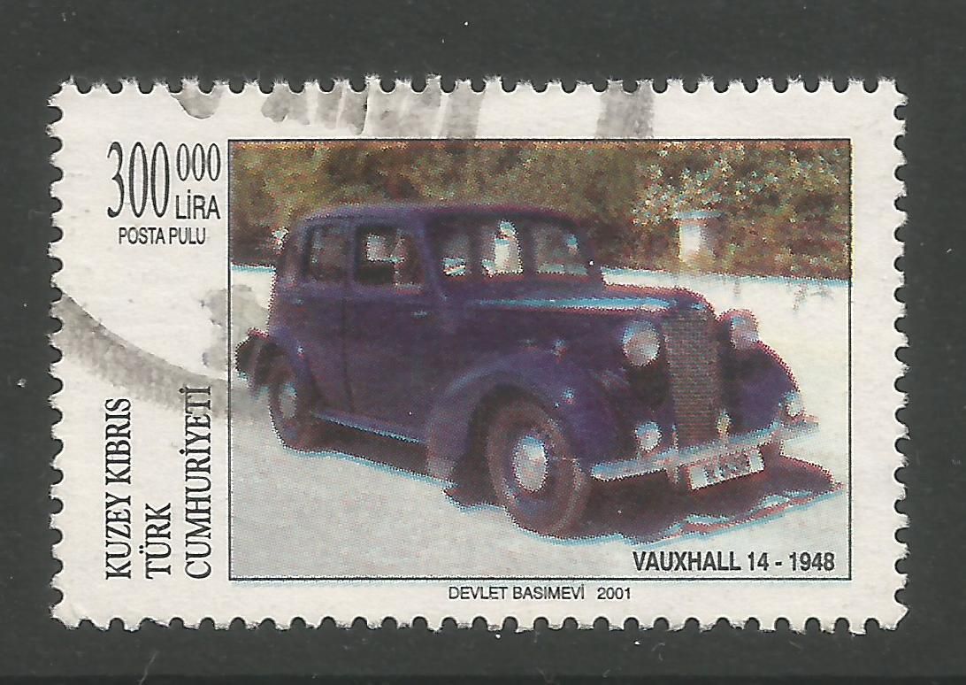 North Cyprus Stamps SG 0539 2001 300,000 TL - USED (L739)