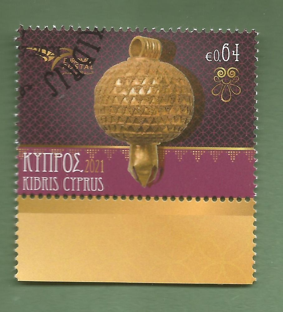 Cyprus Stamps SG 2021 (g) Euromed Handicraft Jewelry in the Mediterranean -