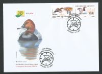 North Cyprus Stamps SG 0862-63 2021 (a) Europa Endangered National Wildlife Birds Stamps  - Official FDC