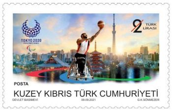 North Cyprus SG 2021 Olympic and Paralympic Games Tokyo 2020 2L