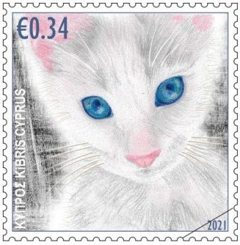 Cyprus Stamps 2021 - Cats 34c sample image