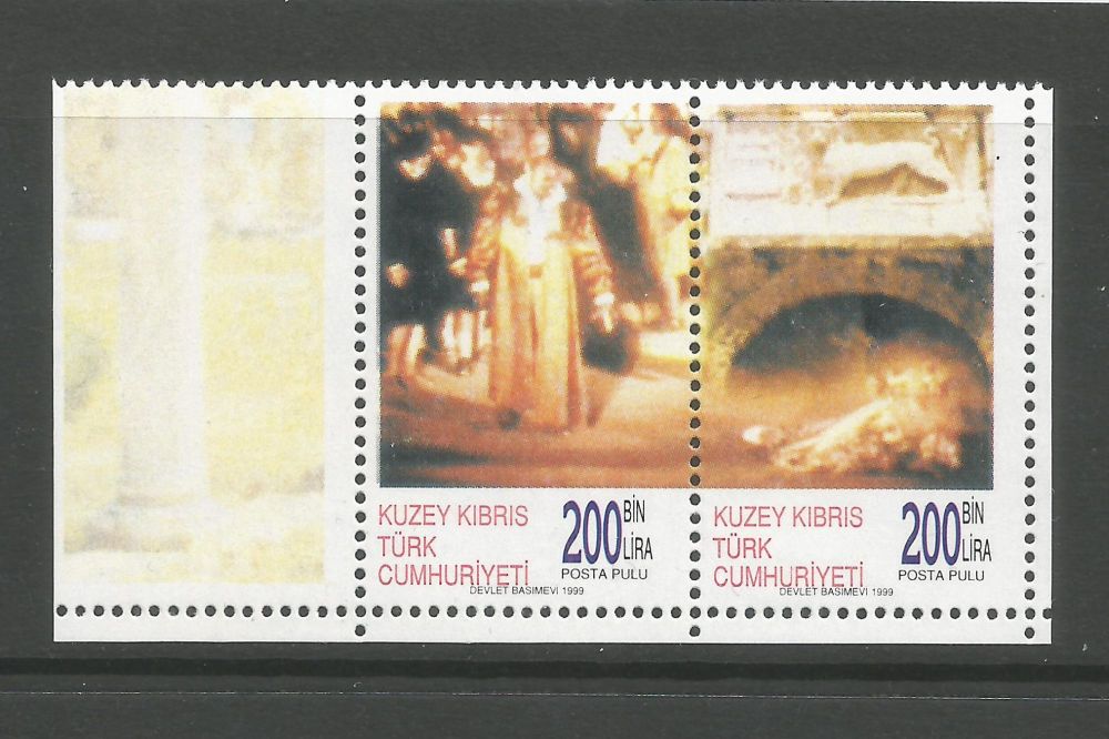 North Cyprus Stamps SG 487 MS 1999 Opera Desdemona dead - MINT (L804)