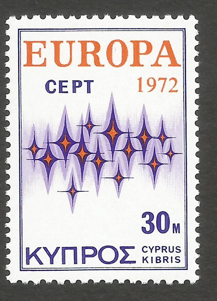 Cyprus Stamps SG 388 30 Mils - MINT