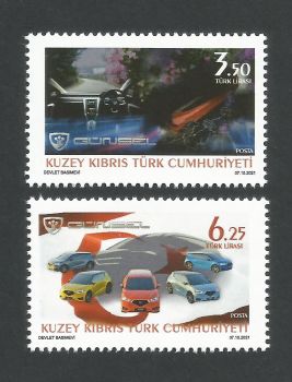North Cyprus Stamps SG 2021 (c) TRNCs First Domestic Automobile Car Günsel B9 - MINT