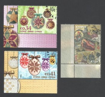 Cyprus Stamps SG 2021 (K) Christmas Cypriot Folk Art and the Nativity of Christ - CTO USED (L868)