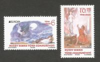 North Cyprus Stamps SG 0873-74 2022 Europa Stories and Myths - MINT