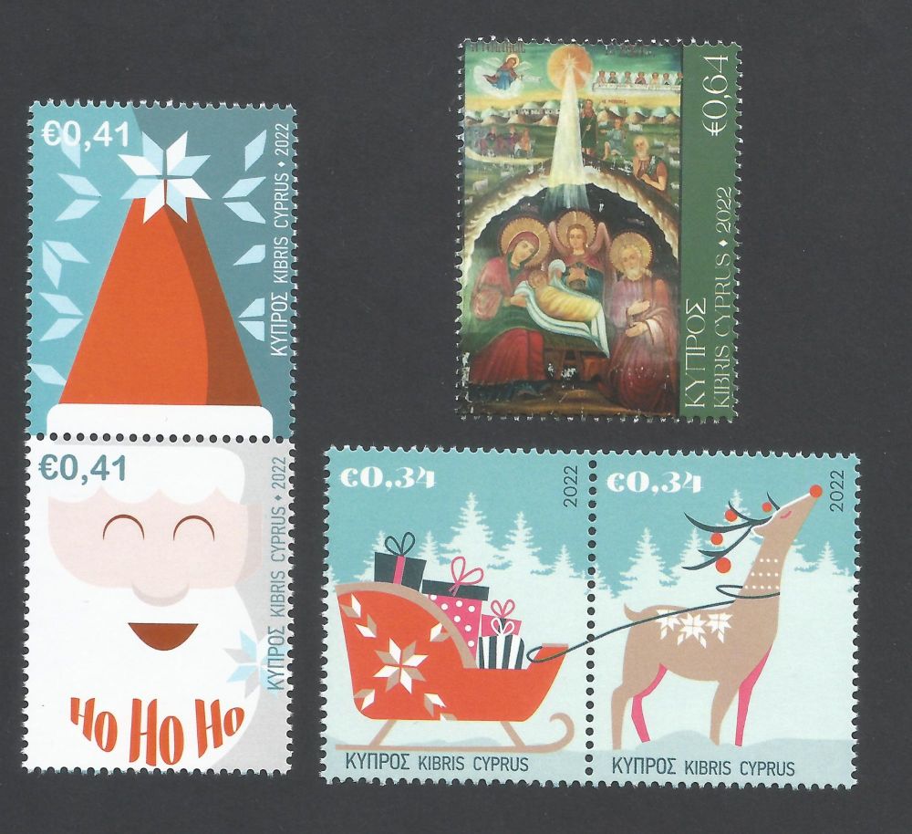 Cyprus Stamps SG 2022 (i) Christmas - MINT