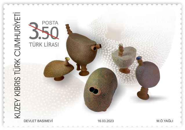 North Cyprus Stamps 2023 Works of Our Artists - 3.50TL