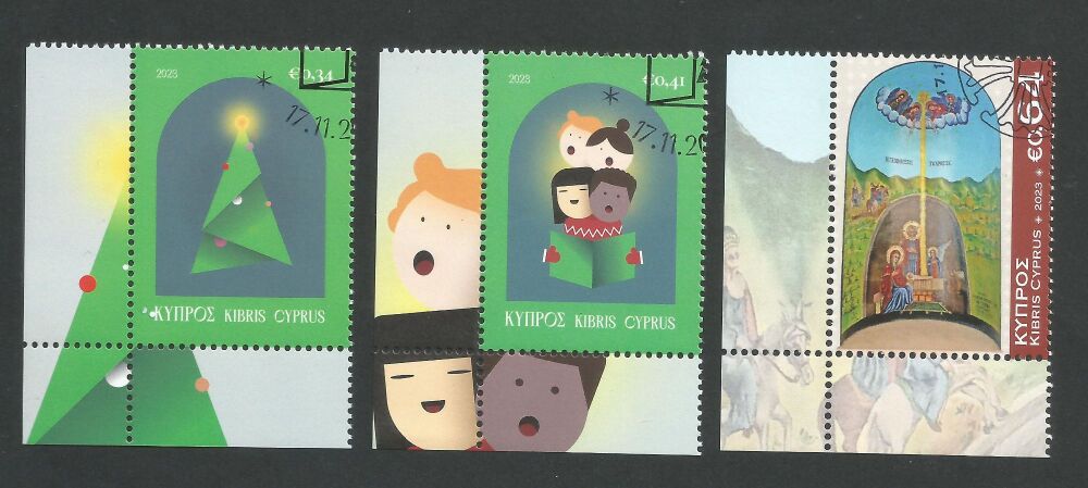 Cyprus Stamps SG 2023 (g) Christmas - CTO USED (n287)