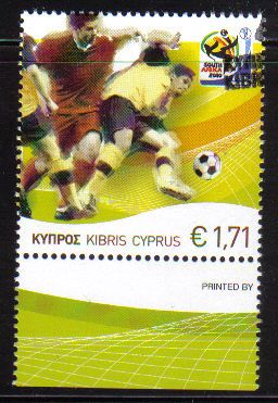 Cyprus Stamps SG 1218 2010 Fifa World Cup Football - USED (c393)