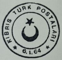 Cyprus Turkish Post 6 Jan 1964 Cancel Mark