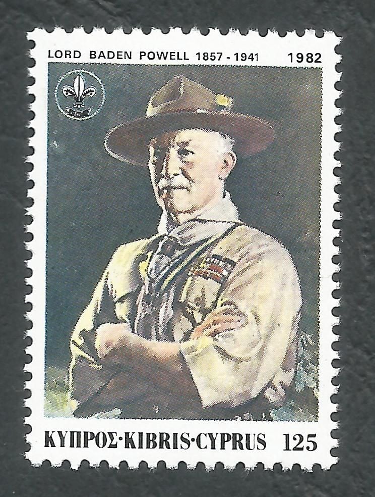 Cyprus Stamps SG 593 1982 Scouts - MINT