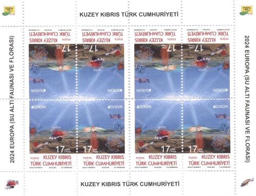 North Cyprus Stamps EUROPA 2024 - sample image on www.cyprusstamps.com