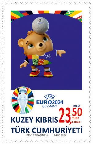 North Cyprus Stamps SG 2024 (e) UEFA Euro 2024 - sample image 2