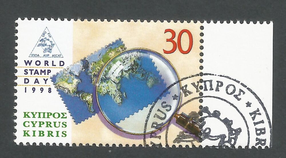 Cyprus Stamps SG 960 1998 World Stamp day - CTO USED (n567)