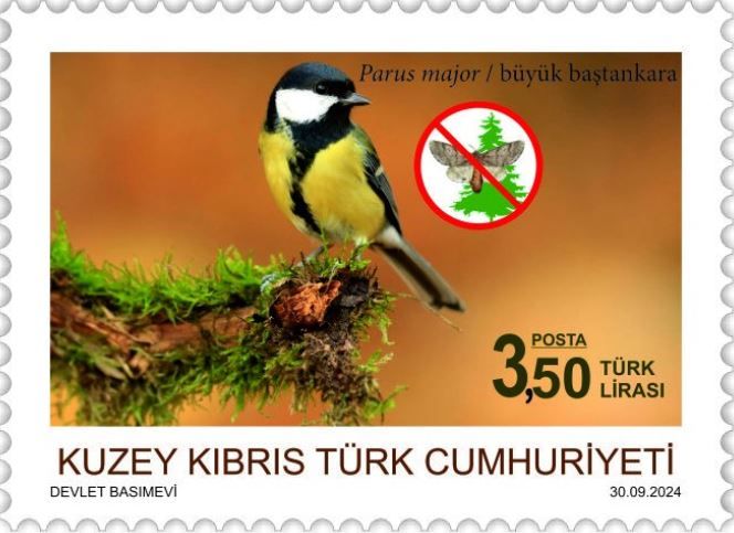 North Cyprus stamps Fight against Processionary Pine Insects sample 1