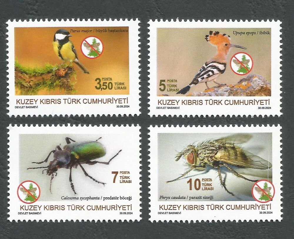 North Cyprus Stamps SG 2024 (g) Fight against Pine Processionary Insects - 