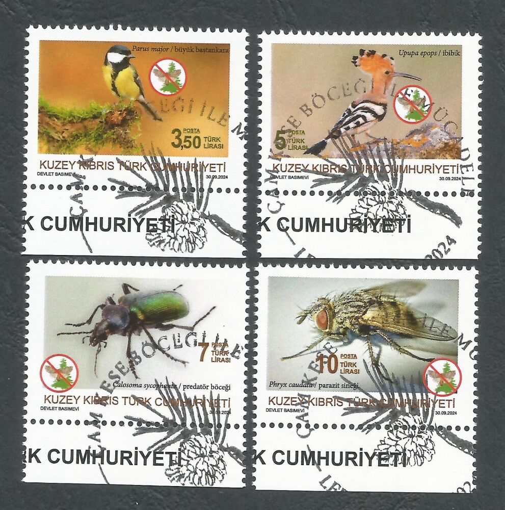 North Cyprus Stamps SG 2024 (g) Fight against Pine Processionary Insects - 