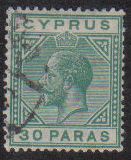 Cyprus Stamps SG 088 1923 30 Paras - USED (e478)