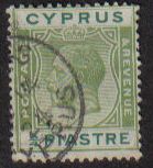 Cyprus Stamps SG 105 1924 3/4 Piastre - USED (e499)