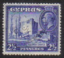 Cyprus Stamps SG 138 1934 2 1/2 Piastres - USED (e604)