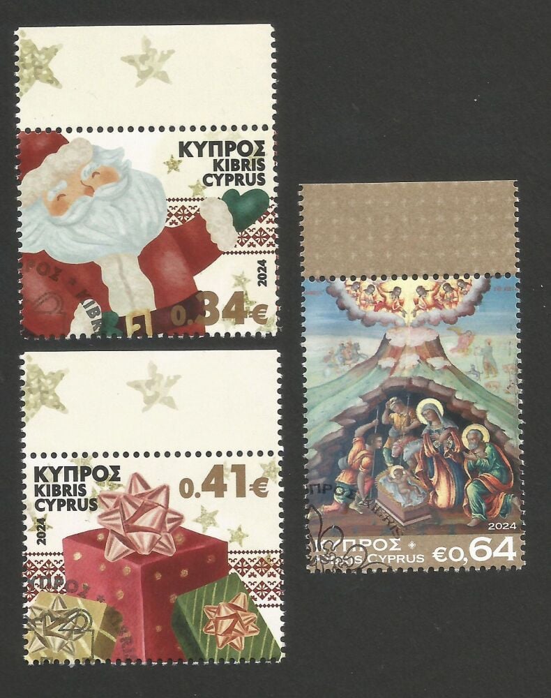 Cyprus Stamps SG 2024 (j) Christmas - CTO USED (n934)