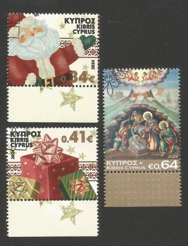 Cyprus Stamps SG 2024 (j) Christmas - CTO USED (n933)