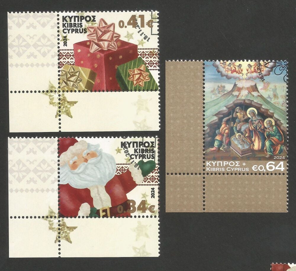 Cyprus Stamps SG 2024 (j) Christmas - CTO USED (n932)