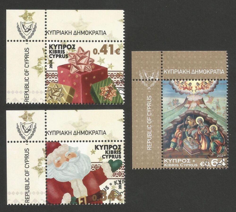 Cyprus Stamps SG 2024 (j) Christmas - CTO USED (n931)