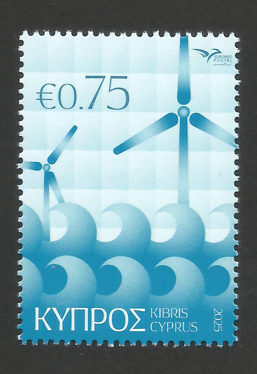Cyprus Stamps SG 2025 (e) Euromed Mediterranean Resources - MINT