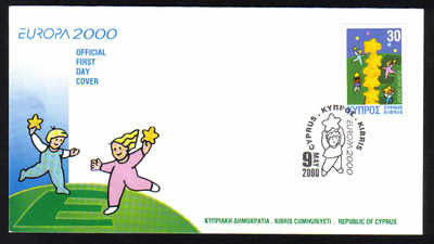Cyprus Stamps SG 0996 2000 Europa - Official FDC