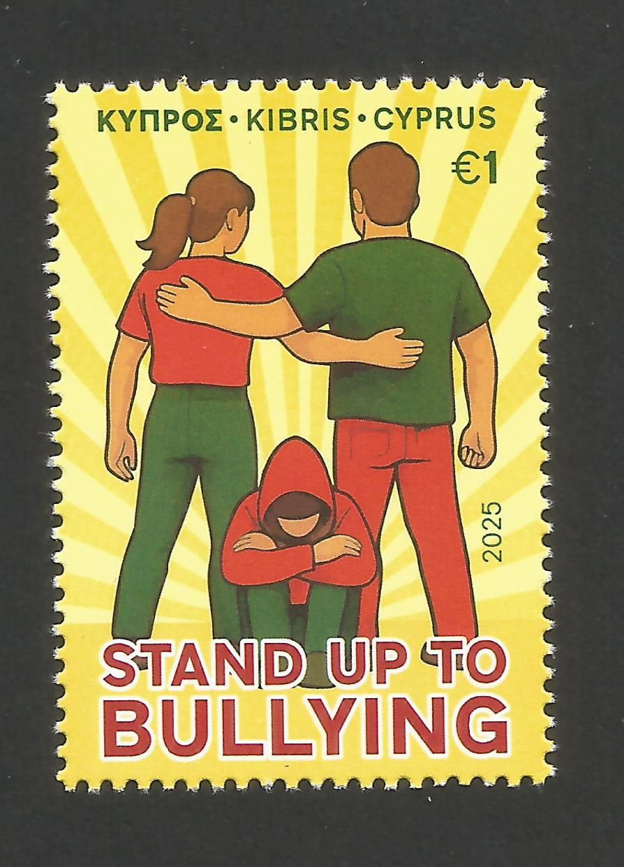 Cyprus Stamps SG 2025 (f) Stand up to Bullying - MINT