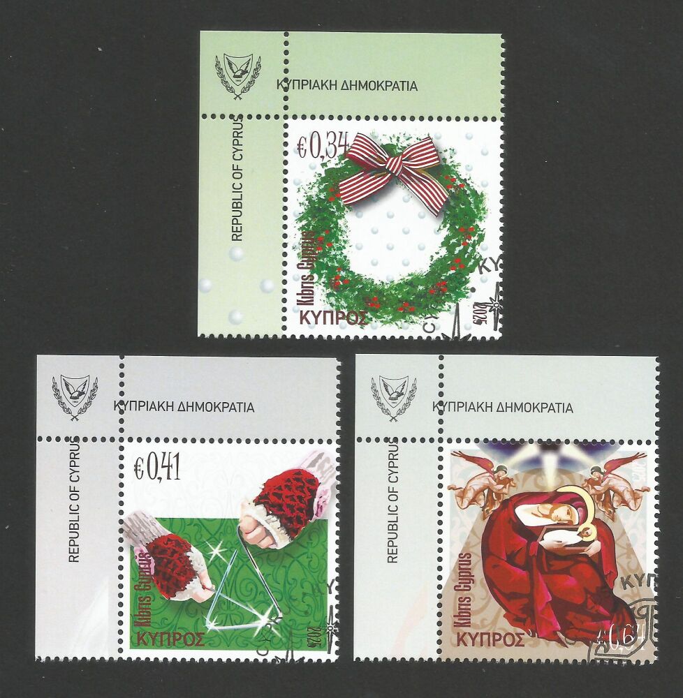 Cyprus Stamps SG 2025 (i) Christmas - CTO USED (R164)