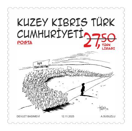 North Cyprus stamps Cartoon Artists, (4) 27,50TL sample img North Cyprus stamps Cartoon Artists, (4) 27,50TL sample img